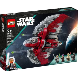 LEGO Star Wars set 75362 showing Ahsoka Tano's T-6 Jedi Shuttle