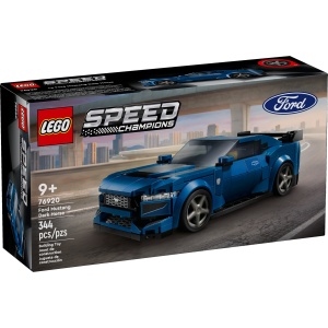 LEGO Speed Champions set 76920 showing a Ford Mustang Dark Horse on box