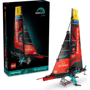 LEGO 42174 Technic Emirates Team New Zealand AC75 Yacht box and built set