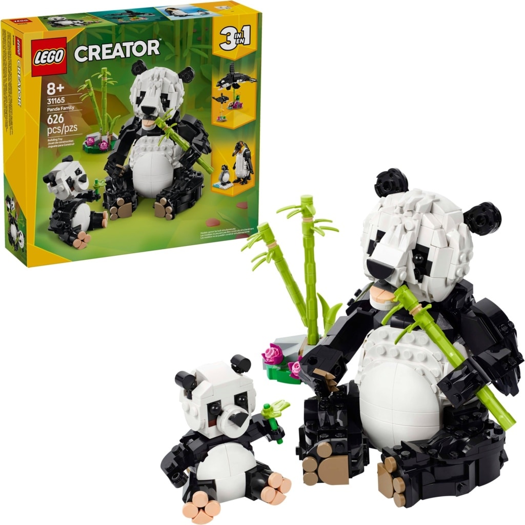 LEGO 31165 Creator Panda Family - Brick Haven NZ