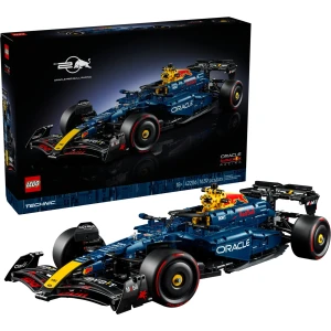 LEGO 42206 Technic Oracle Red Bull Racing RB20 F1 Car box and built set