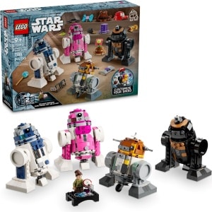 LEGO 75392 Star Wars Creative Play Droid Builder box and built set