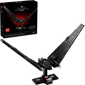 LEGO 75406 Star Wars Kylo Ren's Command Shuttle box and built set