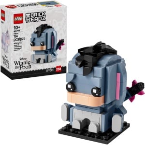 LEGO 40797 BrickHeadz Eeyore box and built set