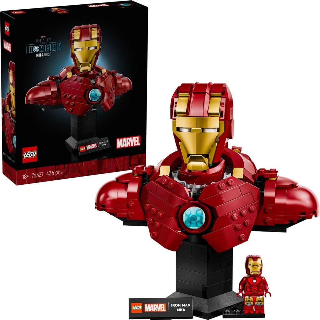 LEGO 76327 Marvel Iron Man MK4 Bust | Brick Haven NZ