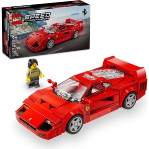 LEGO 76934 Speed Champions Ferrari F40 box and built set