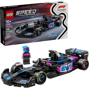 LEGO 77248 Speed Champions BWT Alpine F1 Team A524 box and built set