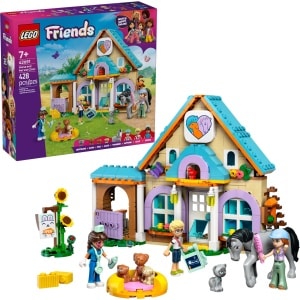 LEGO 42651 Friends Horse and Pet Vet Clinic box and built set