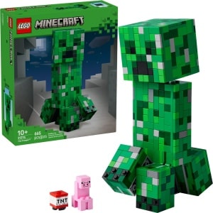 LEGO 21276 Minecraft The Creeper box and built set