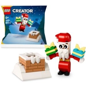 LEGO 30692 Seasonal Christmas Chimney Fun with Santa polybag and built set
