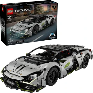 LEGO 42214 Technic Lamborghini Revuelto box and built set