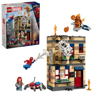 LEGO 76317 Marvel Peter Parker's Apartment box and built set