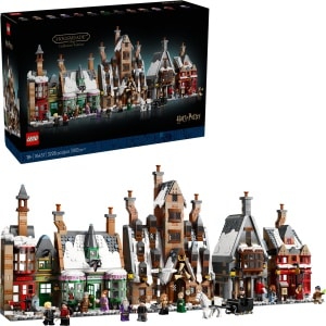 LEGO 76457 Harry Potter Hogsmeade Village - Collectors' Edition box and built set