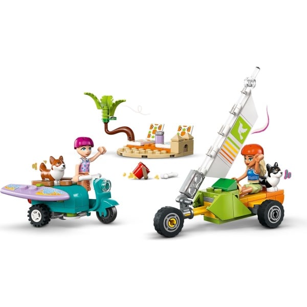 LEGO 42641 FriendsSurfing Dogs and Scooter Adventure built set