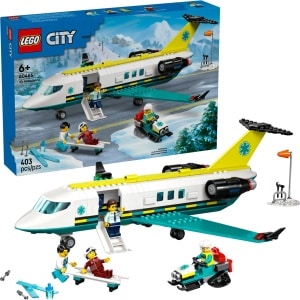 LEGO 60465 City Air Ambulance box and built set