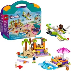 LEGO 42672 Friends Creative Beach and Travel Suitcase box and built set