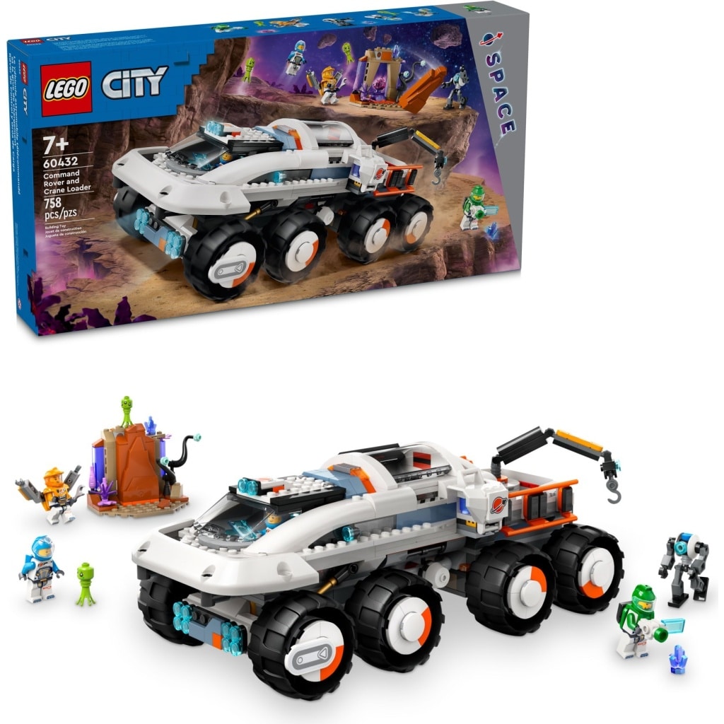 LEGO 60432 City Command Rover and Crane Loader