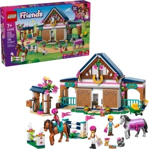 LEGO 42688 Friends Horse Stable and Riding Academy box and built set
