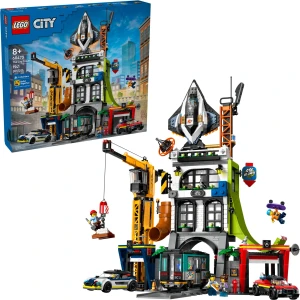 LEGO 60473 City The City Tower box and built set
