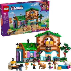 LEGO 42654 Friends Pony Ranch & Stable box and built set