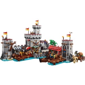 LEGO Bricklink Medieval Seaside Market (910047) built set