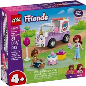 LEGO 42675 Friends Unicorn Cake Delivery Car box