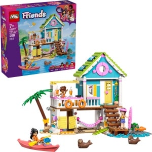 LEGO 42699 Friends Beach House with Seals box and built set
