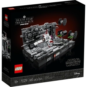 LEGO 75329 Star Wars Death Star Trench Run Diorama box