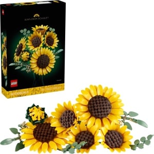 LEGO 11502 Botanicals Sunflower Bouquet box and built set