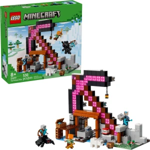LEGO 21277 Minecraft The Pickaxe Mine box and built set