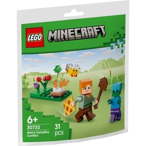 LEGO 30732 Minecraft Alex's Campfire Conflict polybag set