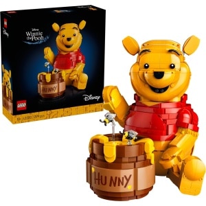 LEGO 43300 Disney Winnie the Pooh box and built set