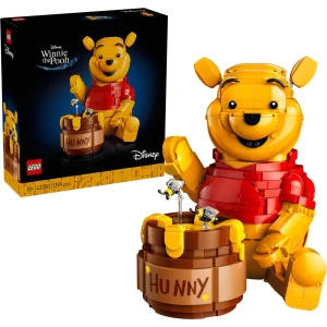 LEGO 43300 Disney Winnie the Pooh box and built set