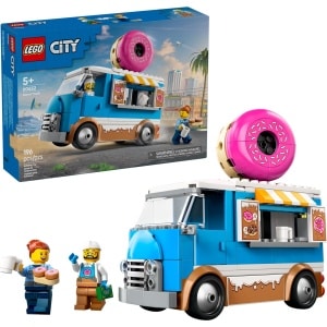 LEGO 60452 City Donut Truck box and built set