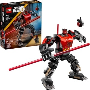 LEGO 75411 Star Wars Darth Maul Mech box and built set