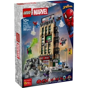 LEGO 76342 Marvel Super Heroes Spider-Man vs. Mysterio: The Daily Bugle box