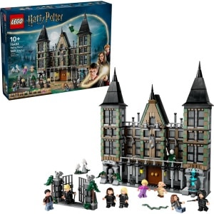 LEGO 76453 Harry Potter Malfoy Manor box and built set