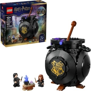 LEGO 76464 Harry Potter Cauldron: Secret Potions Classroom box and built set