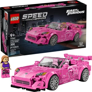 LEGO 77241 Speed Champions 2 Fast 2 Furious Honda S2000 box and built set