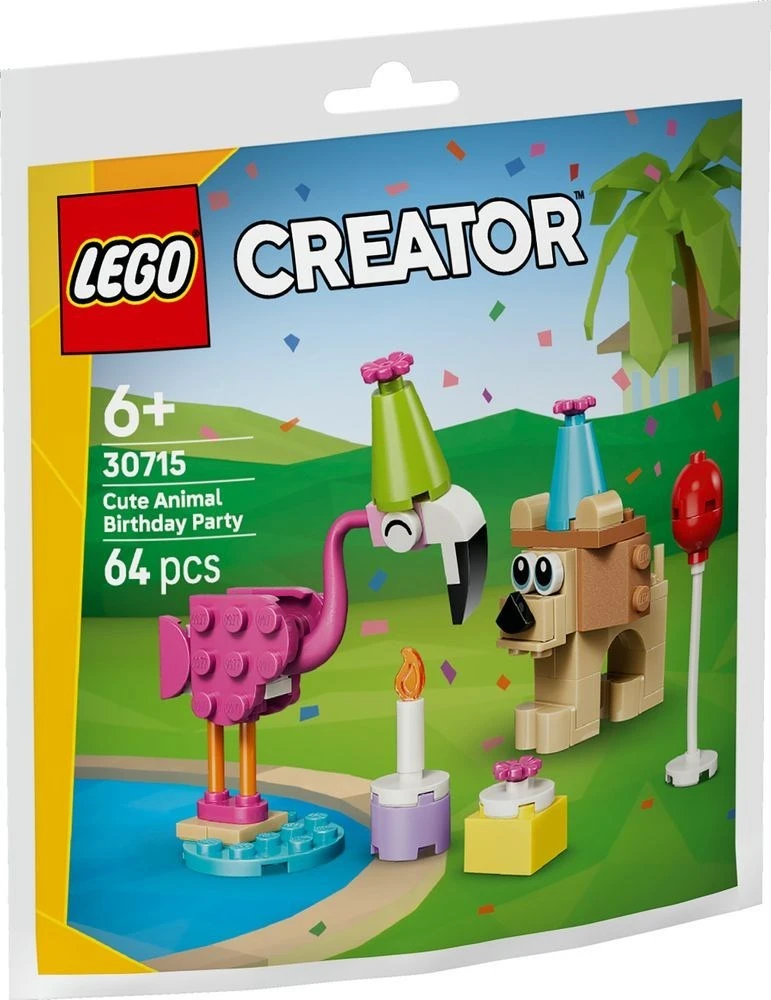 LEGO 30715 Creator Cute Animal Birthday Party polybag set