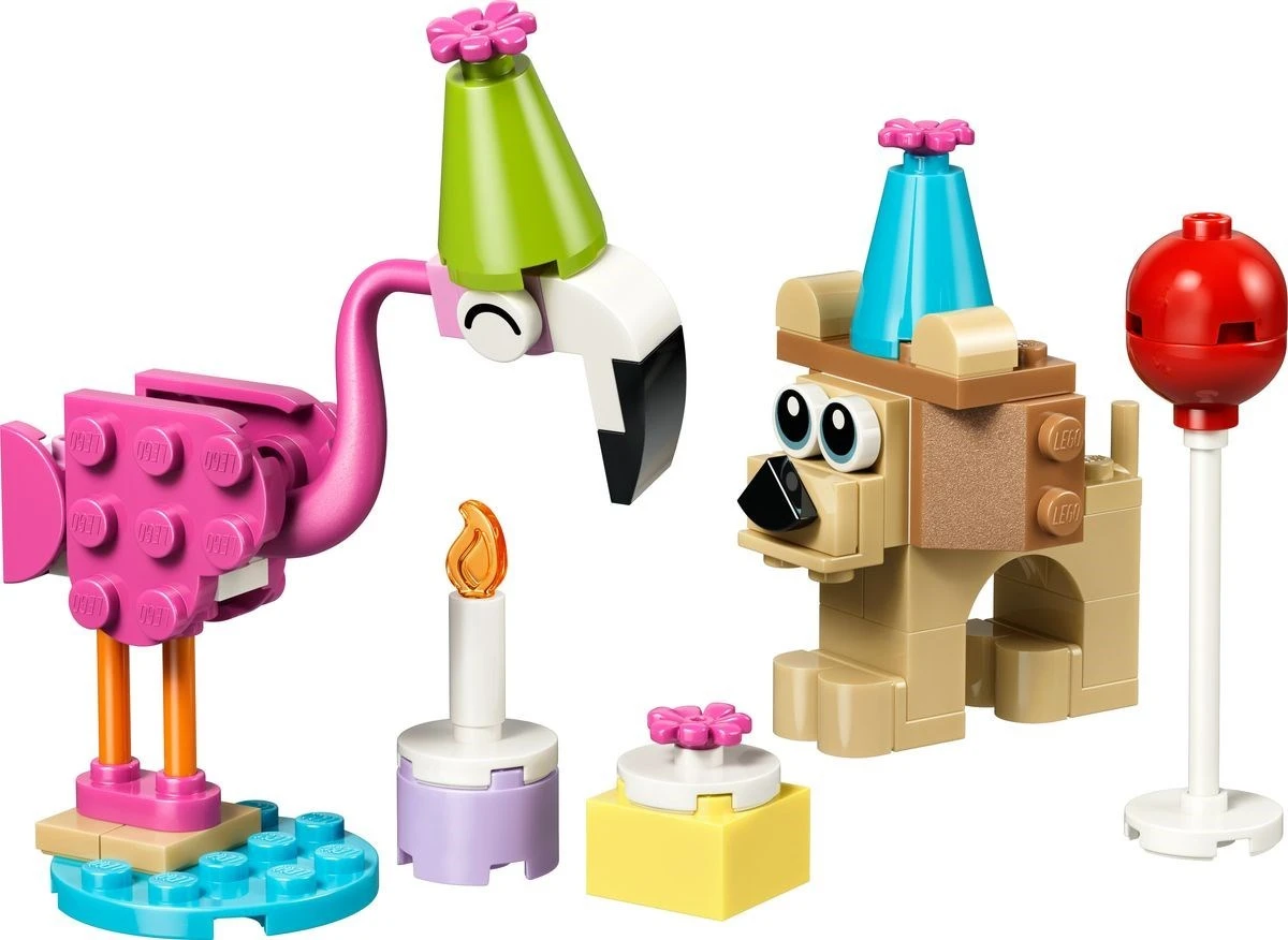 LEGO 30715 Creator Cute Animal Birthday Party built set