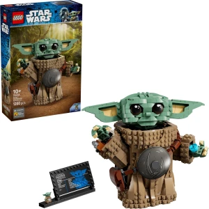 LEGO 75446 Star Wars Grogu (Mandalorian Apprentice) box and built set