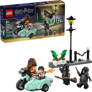LEGO 76459 Harry Potter Hagrid & Harry's Privet Drive Escape box and built set