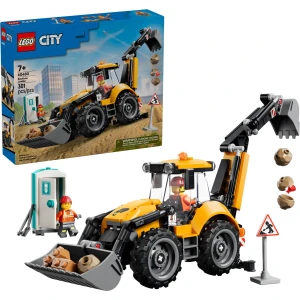 LEGO 60480 City Backhoe Loader box and build set