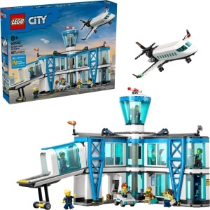 LEGO 60502 City Airport with Airplane box and built set