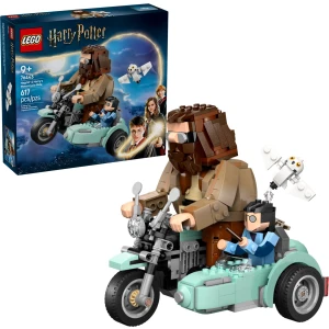 LEGO 76443 Harry Potter Hagrid & Harry's Motorcycle Ride box and built set